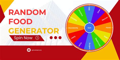 Random Food Generator Wheel • SpinWheel.one.